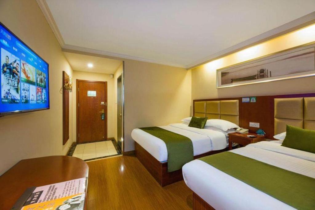 Greentree Inn Suzhou Guanqian Street Leqiao Metro Station Extérieur photo